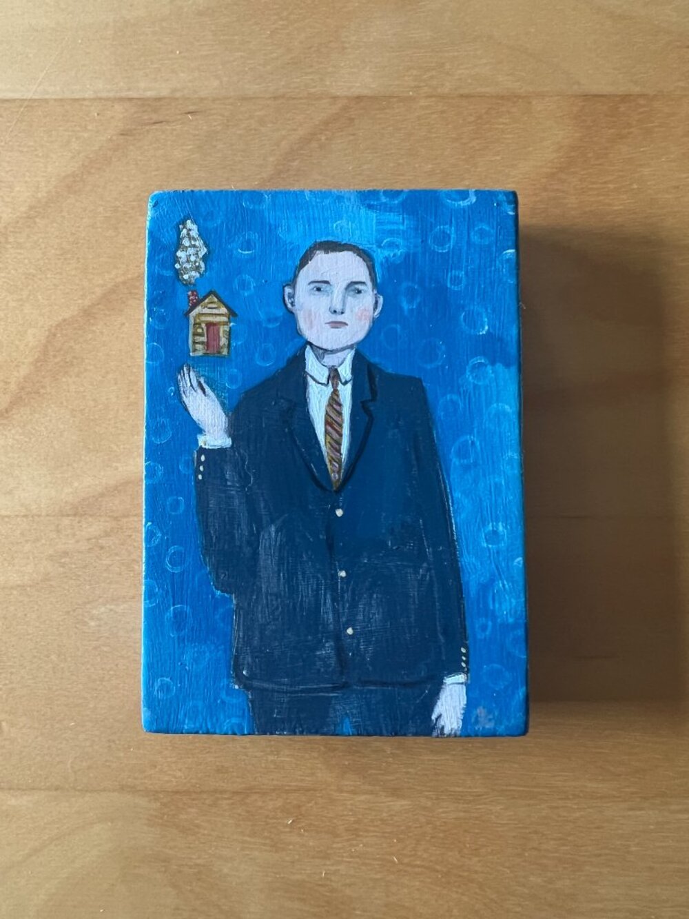 Amanda Blake Original Oil Painting - Edgar 2015